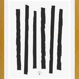 Cuadro Marble Sticks Black