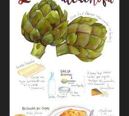 Cuadro Lasaña de Alcahofa