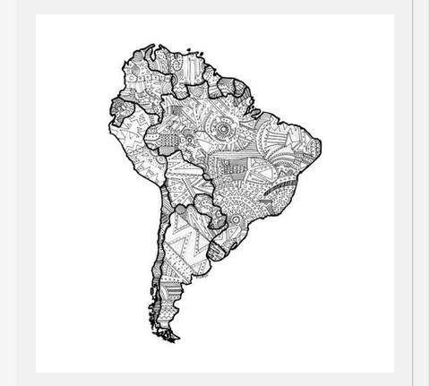 Cuadro Sudamérica