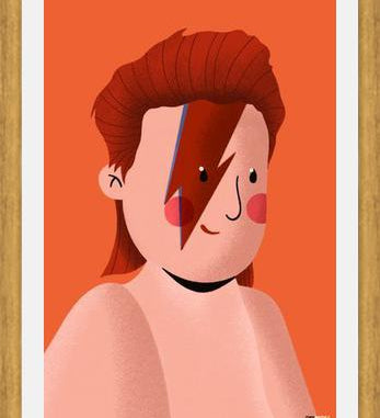 Cuadro David Bowie
