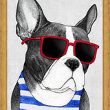 Cuadro Frenchie Summer Style
