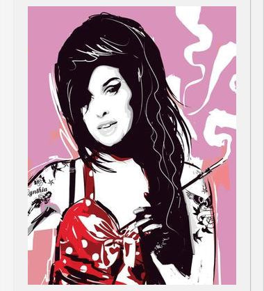 Cuadro Amy pop art