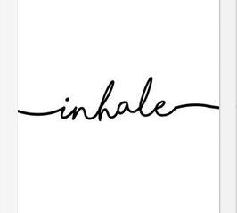 Cuadro Inhale