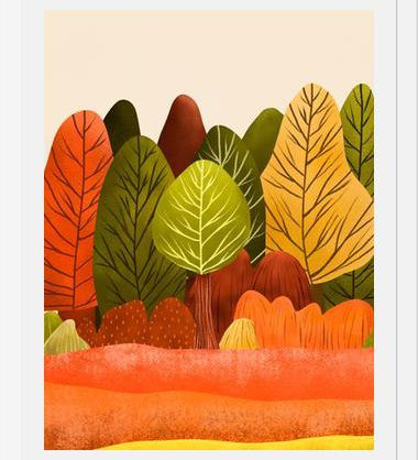 Cuadro Autumn landscapes 1