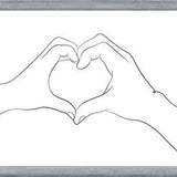 Cuadro Hands series - I love you