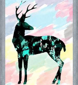 Cuadro Abstract Deer