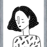 Cuadro Dormida