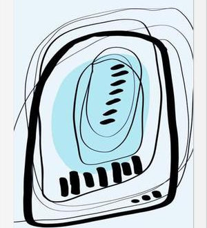Cuadro Modern minimal forms 31