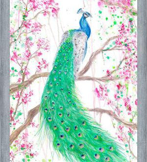 Cuadro Pavo Real