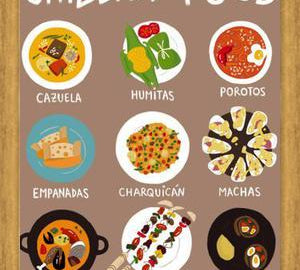 Cuadro Chilean Food