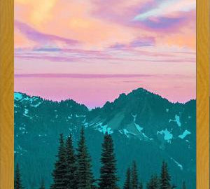 Cuadro Holographic Sky