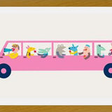 Cuadro Pink Car