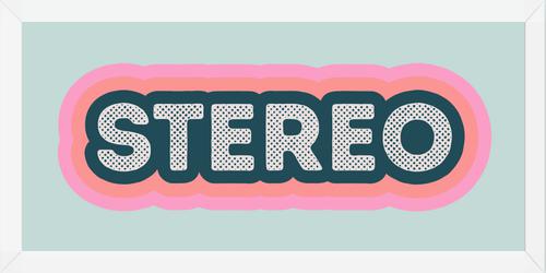 Cuadro Stereo Mint