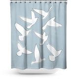 Cortina de Baño Flock