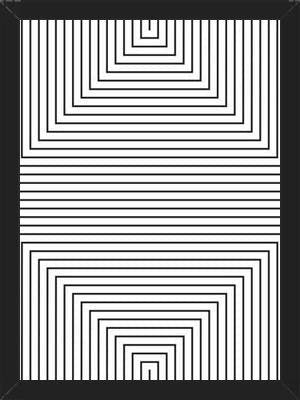 Cuadro ilusión de óptica