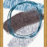 Cuadro Quirky shapes blues