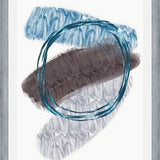 Cuadro Quirky shapes blues