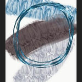 Cuadro Quirky shapes blues