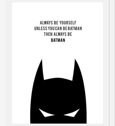 Cuadro Be Batman