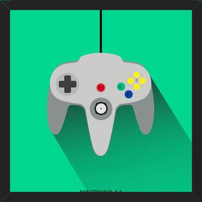 Cuadro Videojuego Nintendo 64