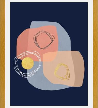 Cuadro Modern minimal forms 50