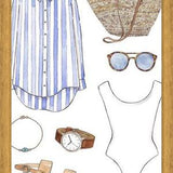 Cuadro BEACH OUTFIT