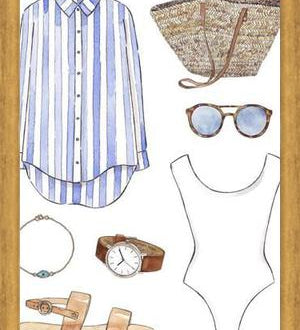Cuadro BEACH OUTFIT