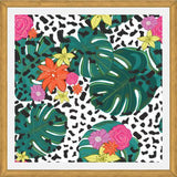 Cuadro Shining Leopard Detailed Colorful Happy