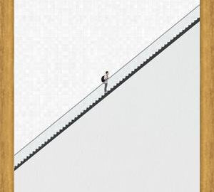 Cuadro Escalera al mall