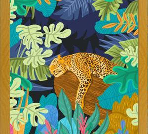 Cuadro Sleeping Panther