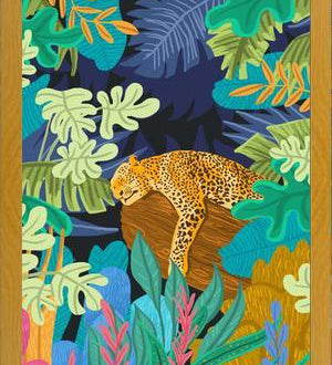 Cuadro Sleeping Panther