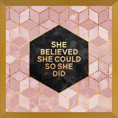 Cuadro She Believed She Could