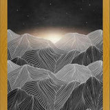 Cuadro Lines in the mountains XIX