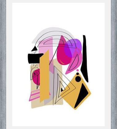 Cuadro Modern minimal forms 23