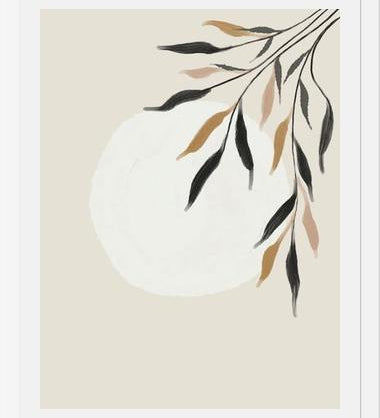 Cuadro Japandi Botanicals 2