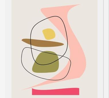 Cuadro Abstract Composition 861