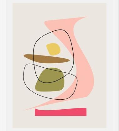 Cuadro Abstract Composition 861
