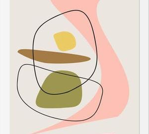 Cuadro Abstract Composition 861