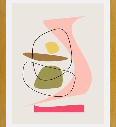 Cuadro Abstract Composition 861