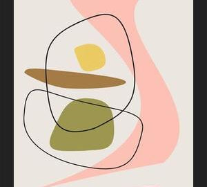 Cuadro Abstract Composition 861