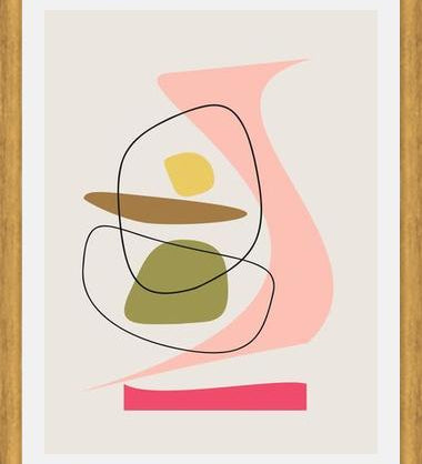 Cuadro Abstract Composition 861