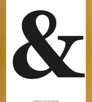 Cuadro Ampersand Georgia 01