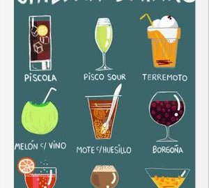 Cuadro Chilean Drinks