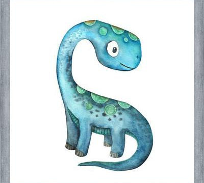 Cuadro Brontosaurio