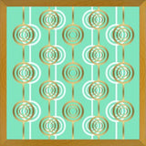 Enmarcado Gold and Mint