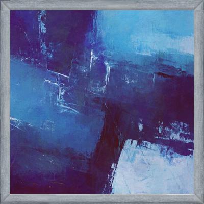 Cuadro Geometric in Blue and Purple