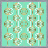 Enmarcado Gold and Mint