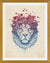 Cuadro Floral lion III