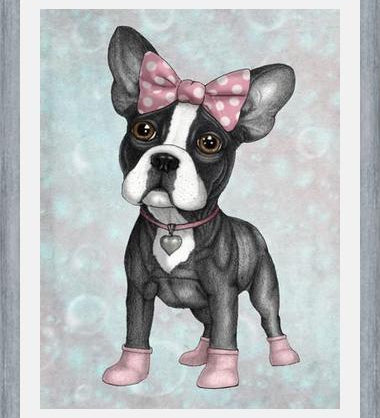 Enmarcado Sweet Frenchie