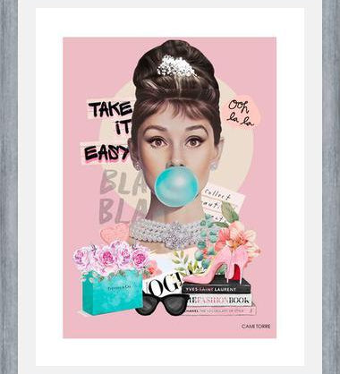 Cuadro Audrey esta.